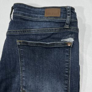 Judy Blue Wash Ankle Skinny Fit Stretch Denim Distressed Jeans Size 13/31‎ 30X24